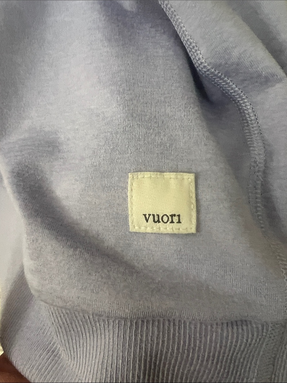 Vuori Long-Sleeve Halo Crew Pullover. - Picture 2 of 4
